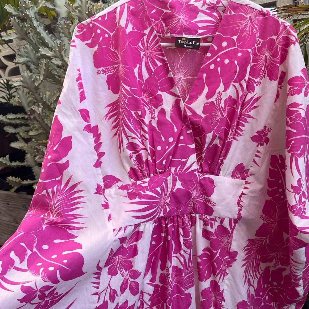Vintage Hawaiian Kimono Kaftan